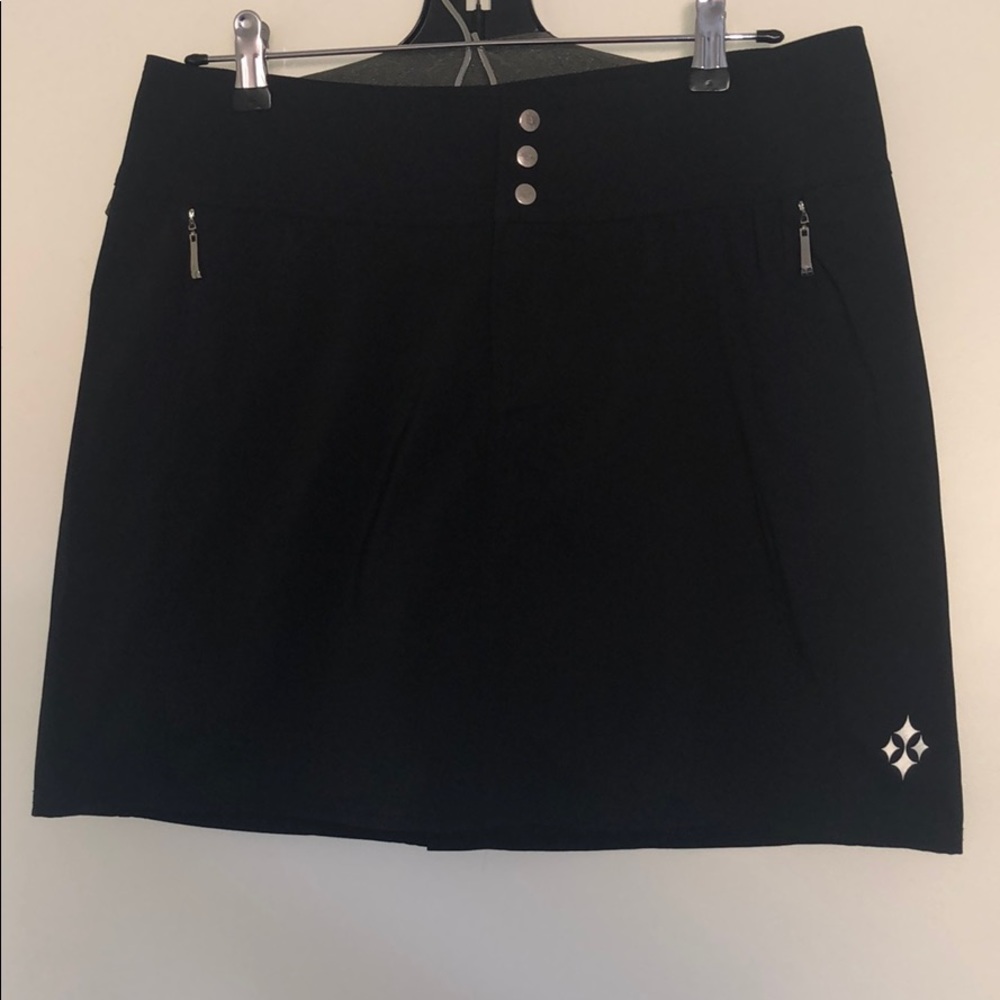 Jofit black golf skirt